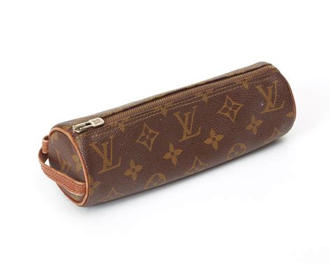 lv round pencil case|louis vuitton pencil case.